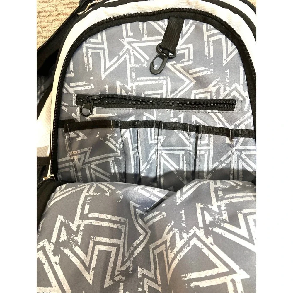 OGIO Versiti Backpack White Black Laptop Sleeve School Travel Commuter Bag